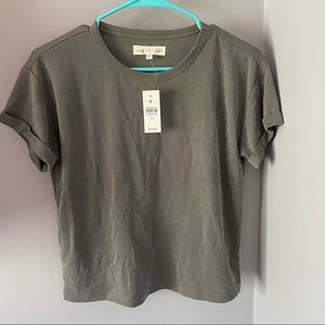 NWT Lou & Grey for Loft Sandwashed Tee